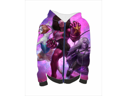 Толстовка "Вселенная Стивена, Steven Universe" 3D, с полной запечаткой  №23