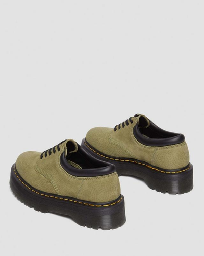 Ботинки Dr Martens 8053 Tumbled Platform Olive