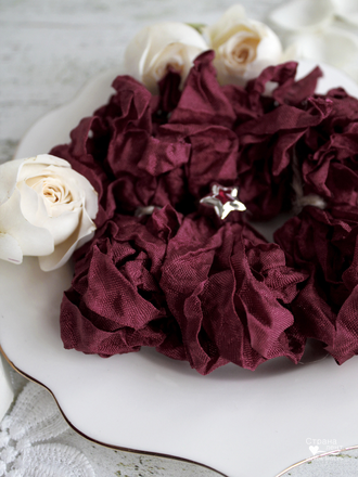 Шебби-лента Рубин (Россия), 2 метра