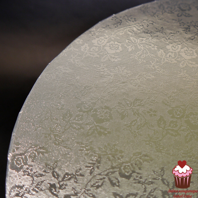 Поднос для торта D 30 см толщина 11 мм, Серебро