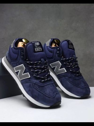 New Balance Classic 574 Blue С Мехом