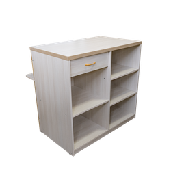 (ЭКС0100) Прилавок рабочий "EXCLUSIVE" с ящиком и 5-ю полками