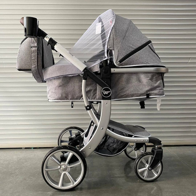 Детская коляска 2 в 1 Darex Серый