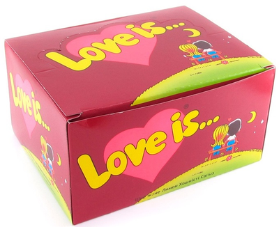 Жевательная резинка LOVE IS  Вишня Лимон
