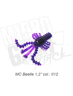 Приманка ATTACK MC Beetle 1,2" цвет #012 (10 шт/упак)