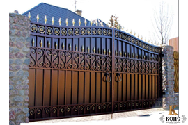 кованые ворота 