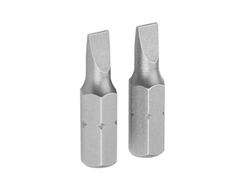 Набор вставок (бит) торцевых 1/4", Slotted, 4,5х0,6 мм, 25 мм, 2 предмета TOLSEN TT20203