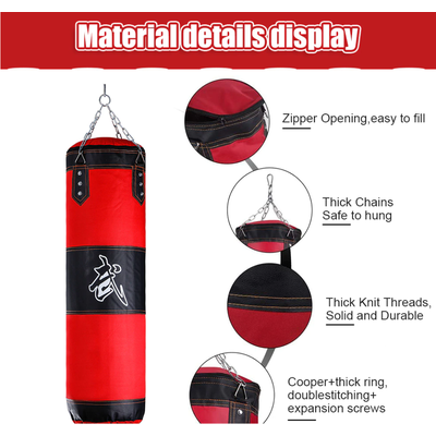 Профессиональный боксерский мешок Cbmmaker с подвесом