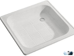 Душевой поддон BLB CF90 90х90х15, квадратный, стальной