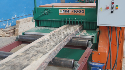 Одновальный станок Триумф М1000 (30 КВт)/Многопильный станок "МИГ-1000" (30 кВт),  от