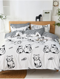 Постельное белье TANGO Dream Fly микросатин евро 200x220x1 220x245x1 50x70x2 DF03-488