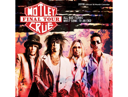 Motley Crue Official Календарь 2016 ИНОСТРАННЫЕ ПЕРЕКИДНЫЕ КАЛЕНДАРИ 2016, Motley Crue Official CALE