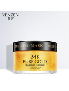 Ночная крем-маска с Ниацинамидом Venzen 24k Pure Gold ,120гр оптом