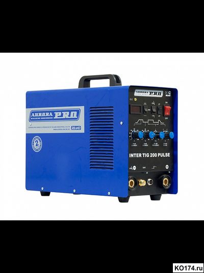 Сварочный инвертор TIG AuroraPRO INTER TIG 200 PULSE (TIG+MMA)