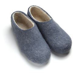 Купить мужские тапочки из шерсти классические