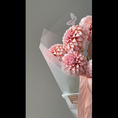 Букет цветов моно № 557