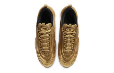 Nike air max 97 gold white store