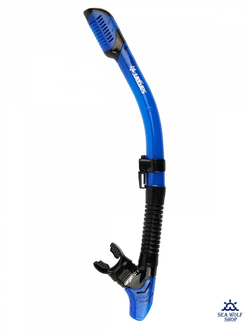 Маска с трубкой Sargan "ДАЙВА-С" черный/синий