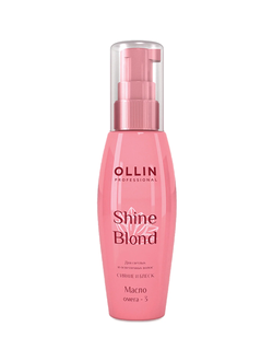OLLIN SHINE BLOND Масло Омега-3