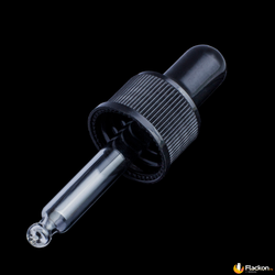 Пипетка Аура 18/410 чёрная трубка 52 мм