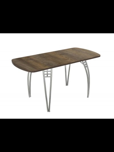 Стол кухонный раздвижной "Пластиковый", подстолье Паук, разные цвета