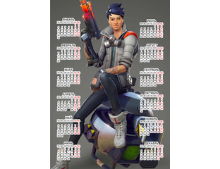 Купить календарь настенный Fortnite, Фортнайт №10 в интернет магазине ...