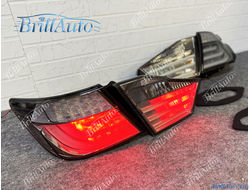 Стопы Toyota Camry 50 стиль BMW черные дымчатые