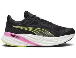 Puma Magnify Nitro 2 Black Lime Pink