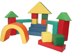 Детский игровой конструктор  «Город» 18 ед.