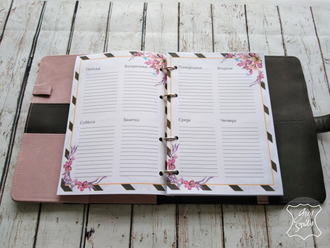 Ежедневник из натуральной кожи, подарок руководителю, кожаный блокнот купить, оригинальный подарок