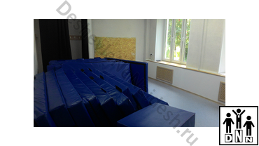 Мягкая защита (маты протекторы) на стены