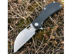 Складной нож Скорпион Wharncliffe (Сталь К110, черный G10)