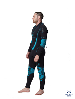 Гидрокостюм неопрен AquaDiscovery Аврора 3-5 мм, инд.пошив, заказ