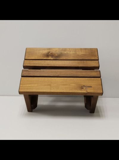 Табурет "НАДЕЖНЫЙ" тонированный (ВЕНГЕ), с покрытием