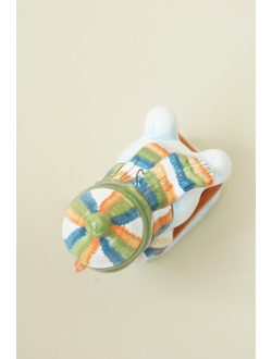 Снеговик на санках (спортсмен)