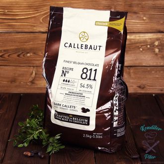 Шоколад Callebaut темный №811 54,5%, 500 г