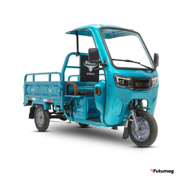 Грузовой электротрицикл Rutrike Глобус NEXT 1500 60V1200W синий