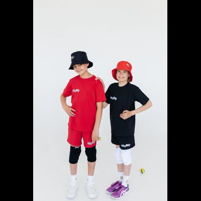 Панама детская черная (мяч классический/пляжный)