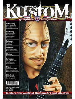 Pinstriping And Kustom Graphics Magazine, Иностранные журналы об аэрографии, AirBrush, Intpressshop