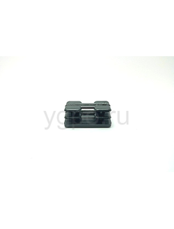 Заглушка 40х20 мм пластиковая