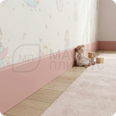 Плинтус Волшебная палочка самоцветы 81мм 2,0м. NCS 2010-R10B. Цвет 408