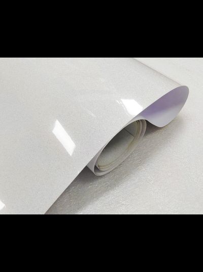 Термопленка "SEF" серия FLEXCUT GLITTER 04 WHITE, 350 мкм