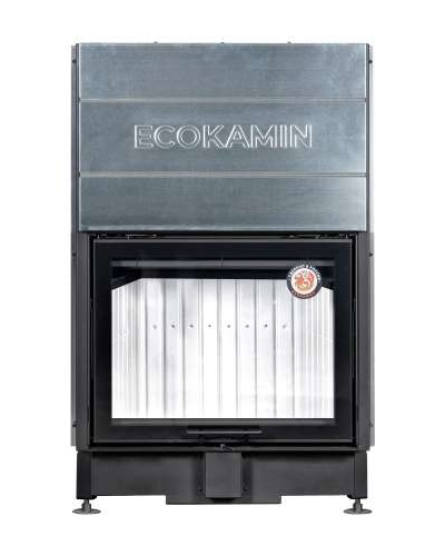 Каминная топка Вега 800 P подовое горение принтинг, Экокамин (Россия)