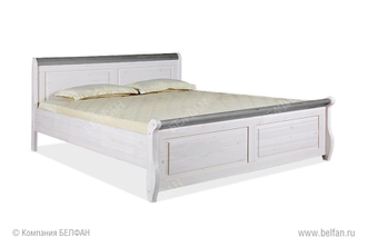Кровать двуспальная Мальта-М 160 (без ящиков), Belfan купить в Сочи