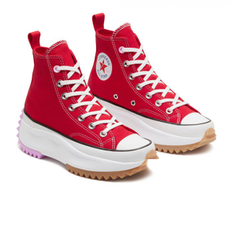 Кеды Converse Run Star Hike Vltg High Top красные высокие