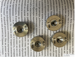 VLC Фильеры (волоки) MONO (цельный искусственный алмаз)