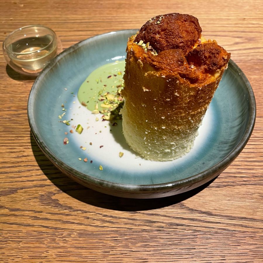 Японский хлопковый чизкейк