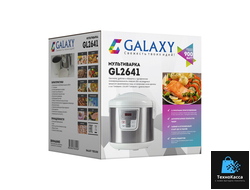 Мультиварка Galaxy Line GL 2641 белый, 5л. 11 программ приготовления
