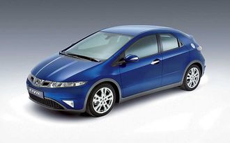 Автомобильные чехлы Honda Civic 5D 2005-2012 г.в.