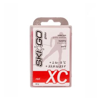 Парафин Ski-Go  XC  Red    +1/-5 старый снег  60г. 64210